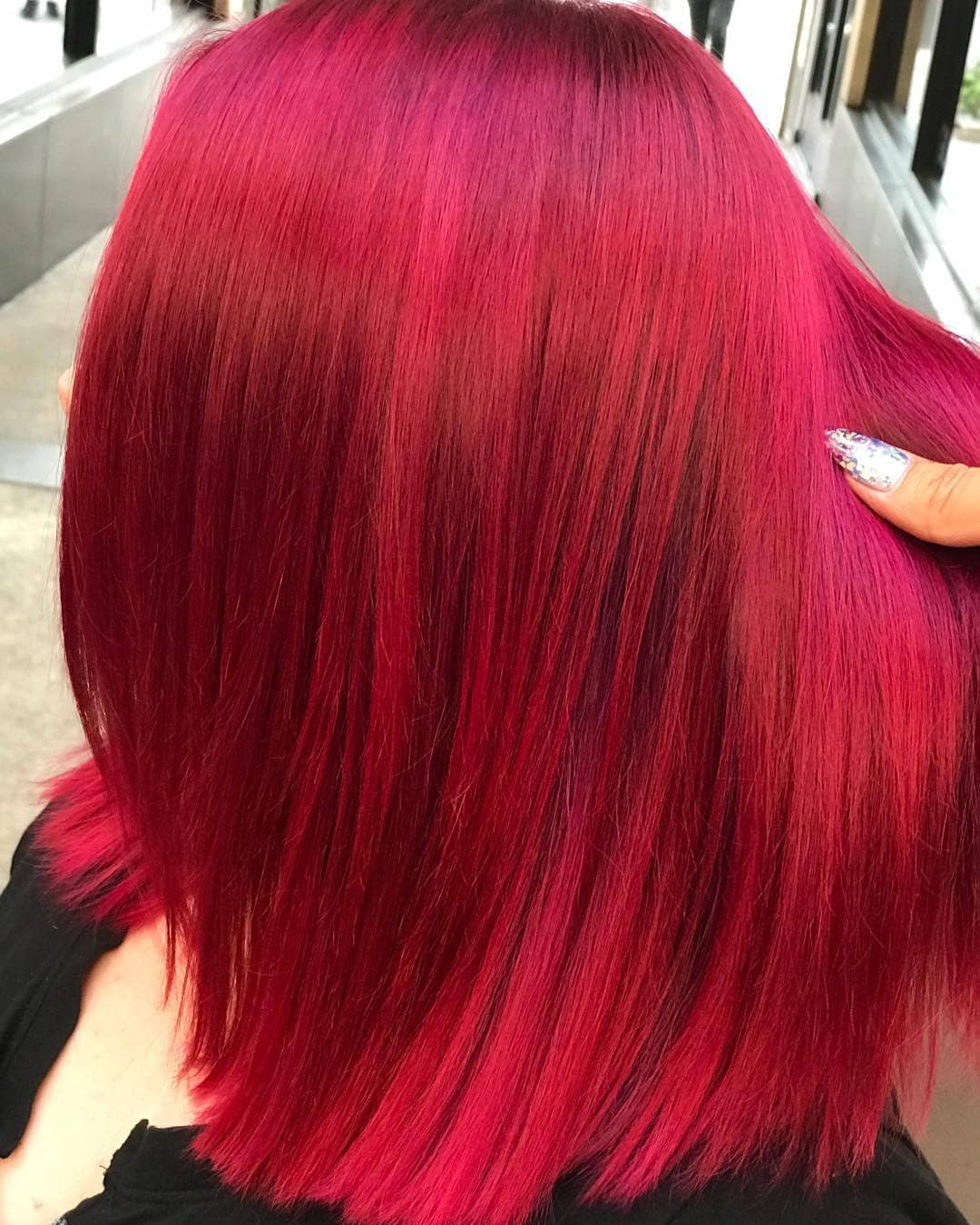 Iroiro 100 Dark Red Natural Vegan Cruelty-Free Semi-Permanent Hair Color - Image 3
