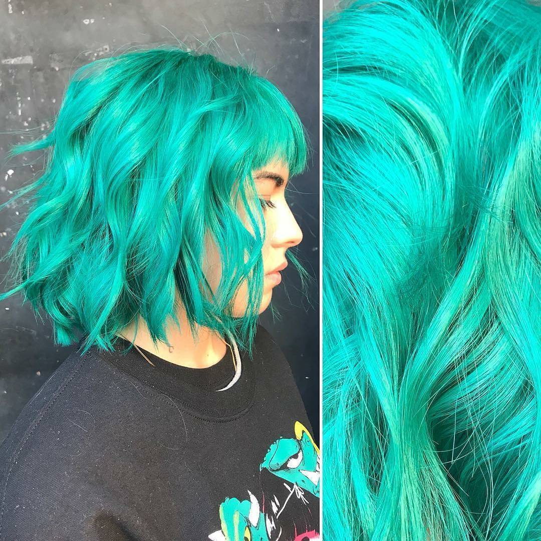 Iroiro 115 Emerald Green Natural Vegan Cruelty-Free Semi-Permanent Hair Color - Image 3